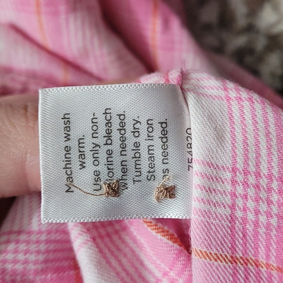 Pink Long Sleeve Button Down - Picture 5 of 5